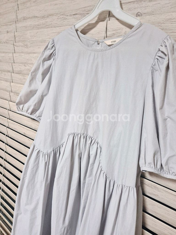 바스락 롱 원피스--1