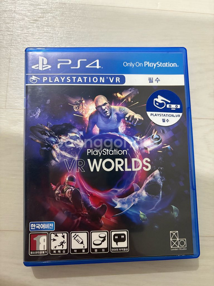 PS4 VR WORLDS VR 게임 플스4 게임시디 게--0