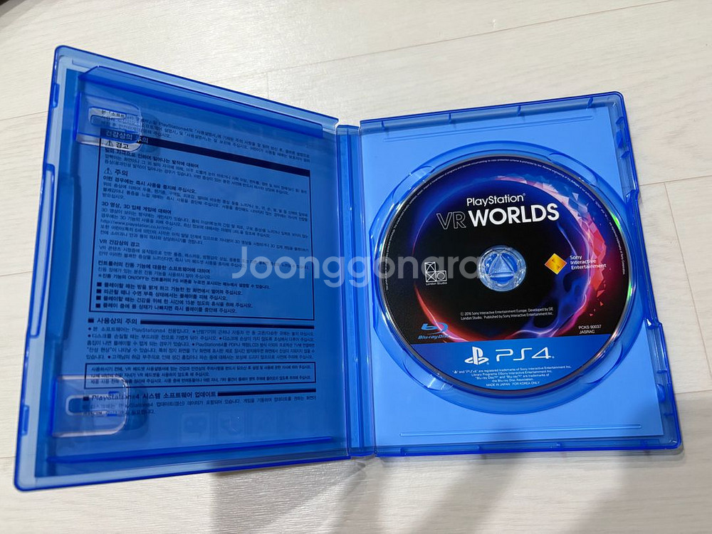 PS4 VR WORLDS VR 게임 플스4 게임시디 게--1