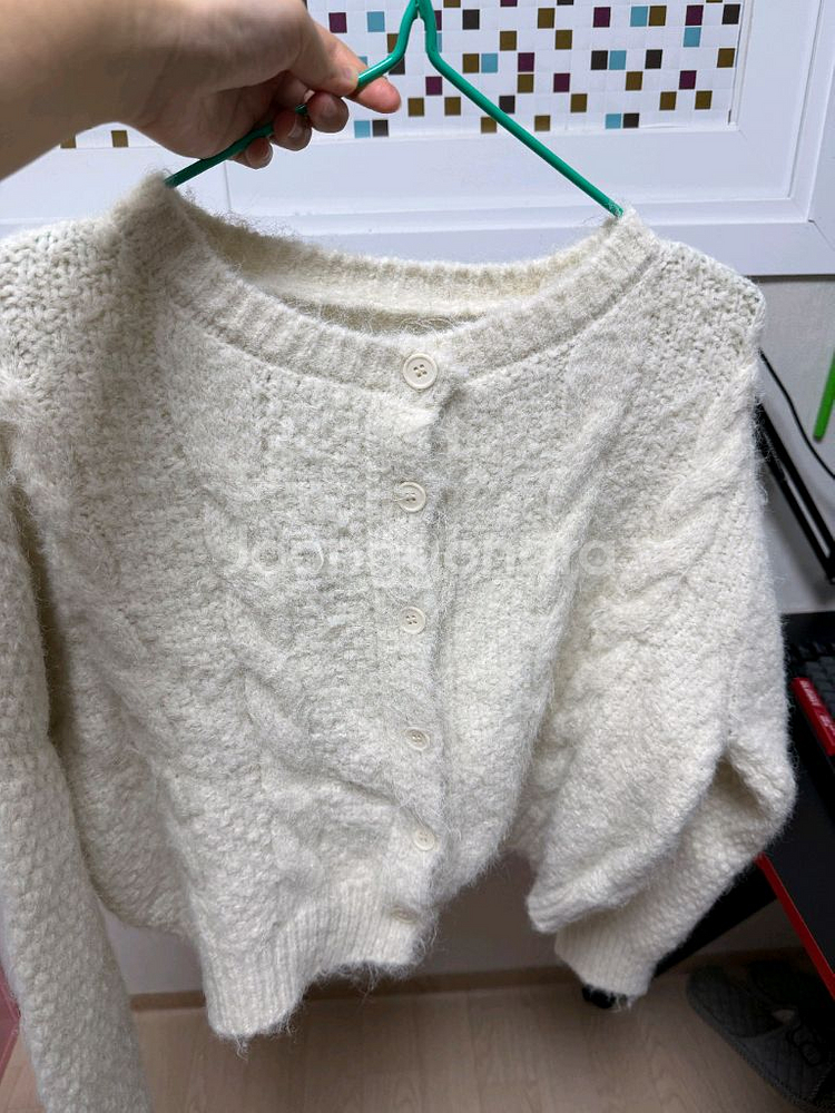 울니트 가디건--1