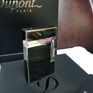 풀세트 듀퐁라이터 라인2 쌍불 ca16296 블랙래커