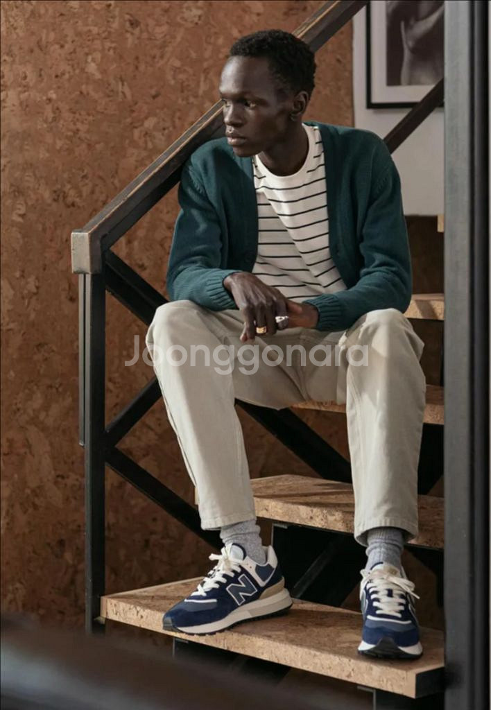 뉴발란스 574 레거시 네이비 255 U574LGBB--6