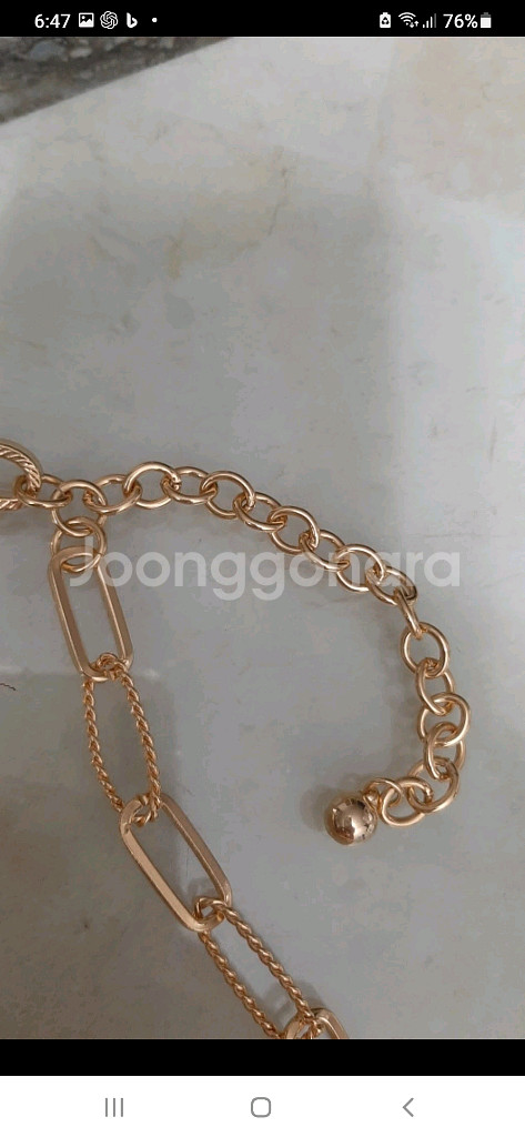 (새상품)악세서리패션목걸이--3
