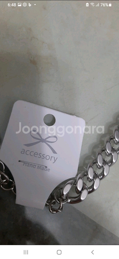(새상품)악세서리패션목걸이--8