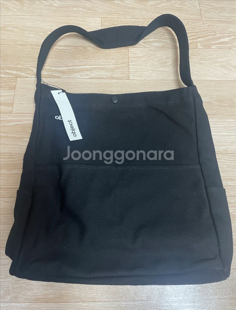 오브젝트 스토어백 블랙 토트백 object 새제품--3