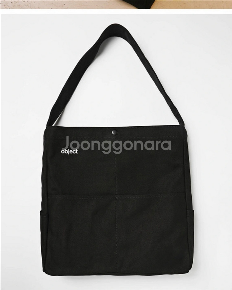 오브젝트 스토어백 블랙 토트백 object 새제품--1