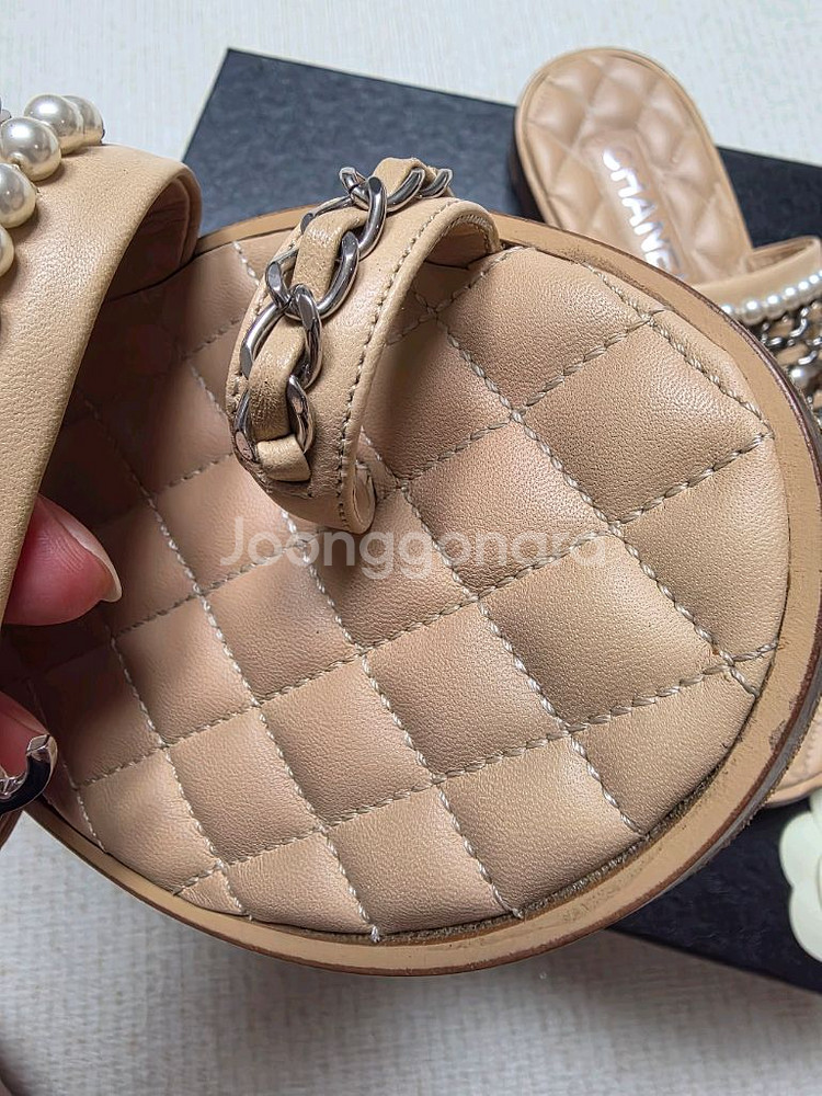 샤넬 체인 고리 슬리퍼235(가격내림)--2