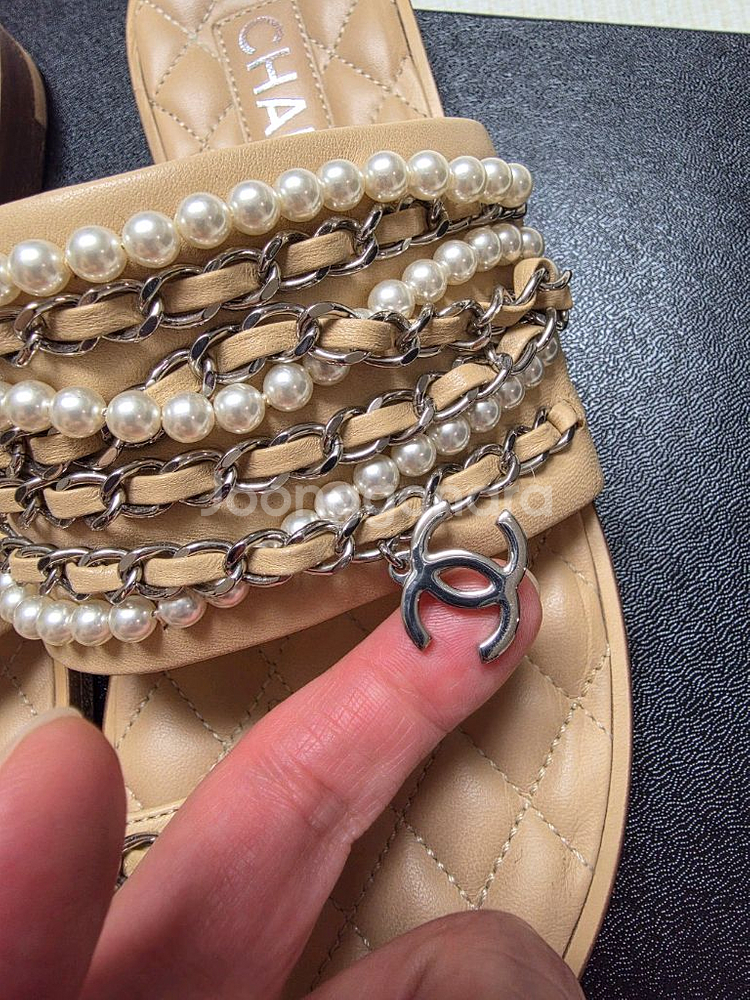 샤넬 체인 고리 슬리퍼235(가격내림)--4