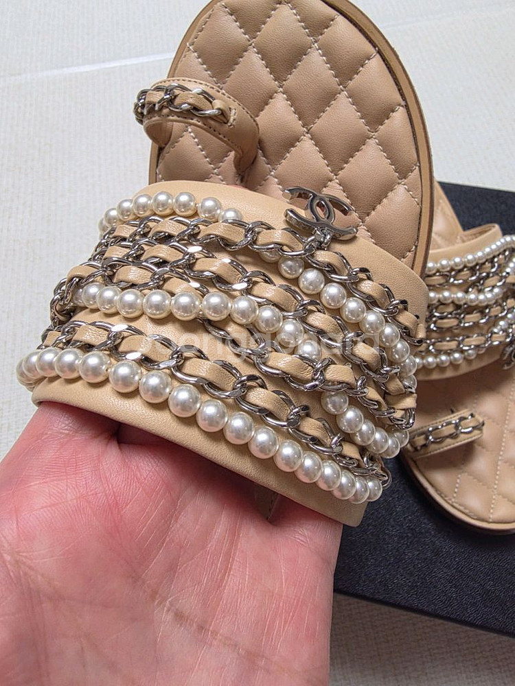 샤넬 체인 고리 슬리퍼235(가격내림)--3