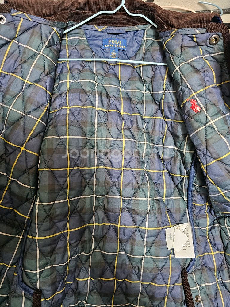 폴로 랄프로렌 키즈 퀼팅 자켓 네이비 사이즈 7--4