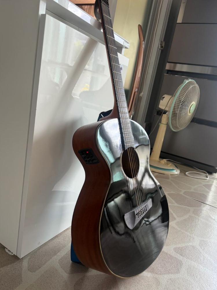 코로나 AP-100HSEQ Bk 어쿠스틱 통기타--2