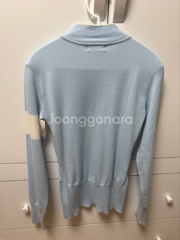 정품 타이틀리스트 하늘색니트 여성85호--1