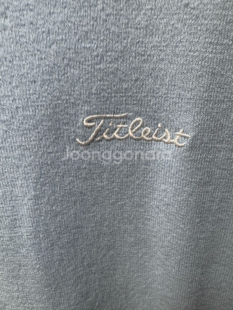 정품 타이틀리스트 하늘색니트 여성85호--2