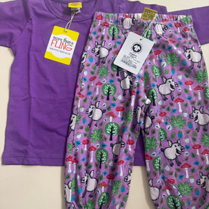 모어댄어플링 티셔츠 던스 보라돼지 배기 86/92사이즈