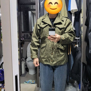 브론슨 M-43 필드자켓 M(38) 팝니다(새제품)