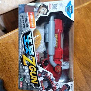 또봇 제트건 z건 고무줄총