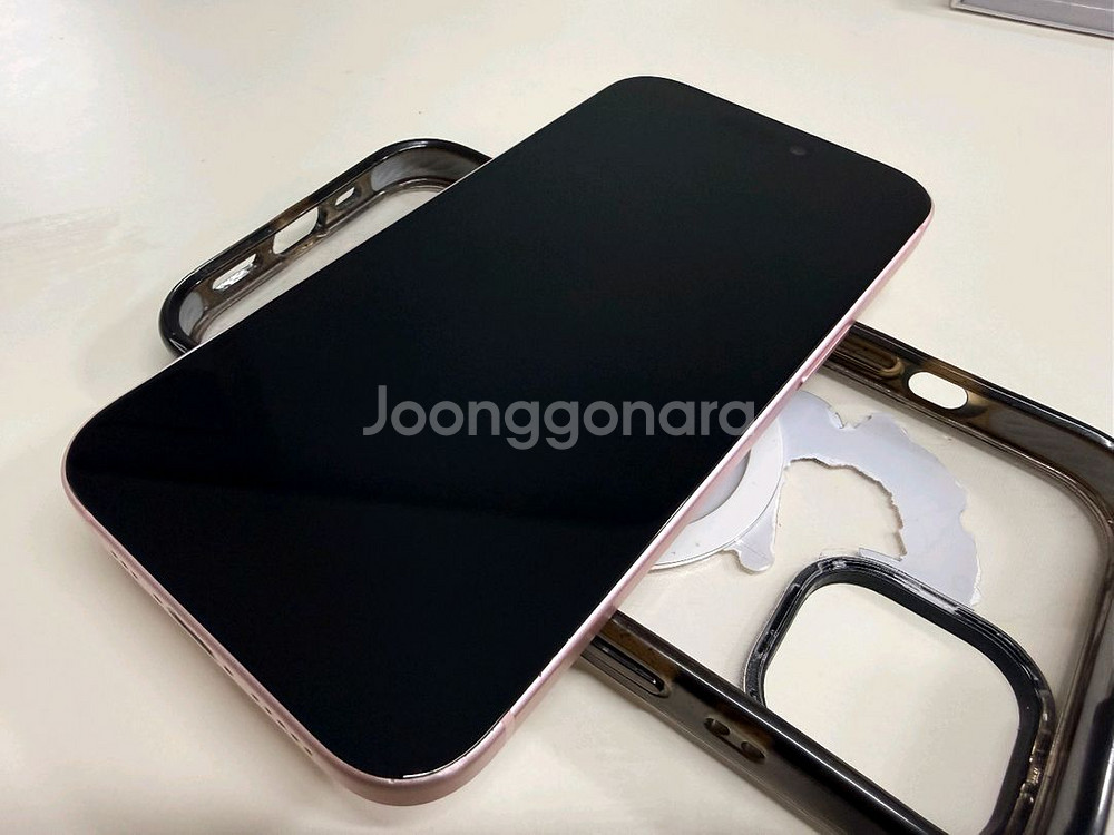 아이폰15 128기가 핑크--1