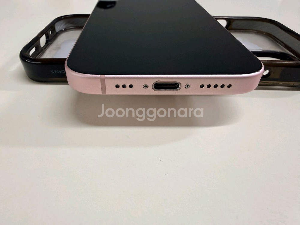 아이폰15 128기가 핑크--4