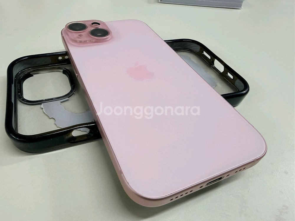 아이폰15 128기가 핑크--7