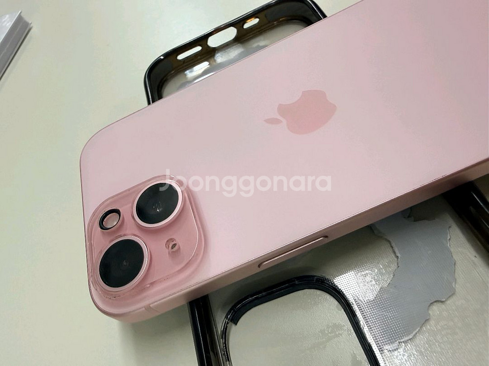 아이폰15 128기가 핑크--14