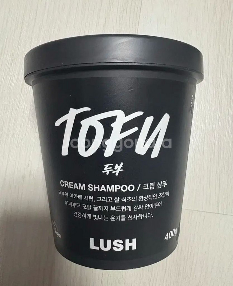 러쉬 두부 샴푸 400g(새상품)--0