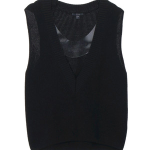 코스 니트조끼 베스트 여성의류 울조끼 울100%