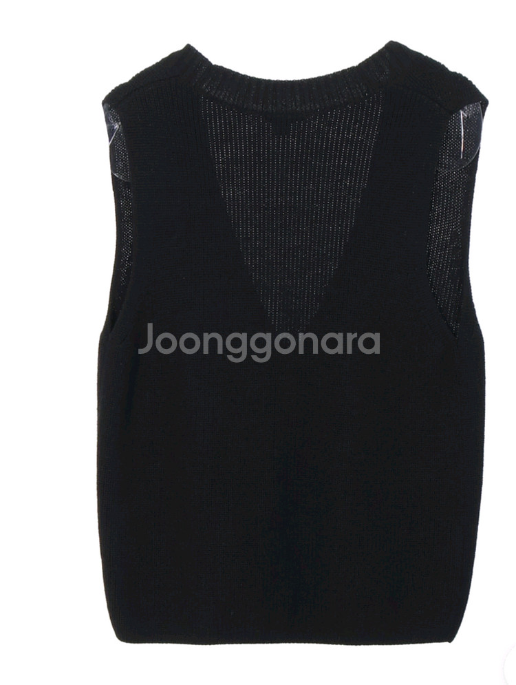 코스 니트조끼 베스트 여성의류 울조끼 울100%--1