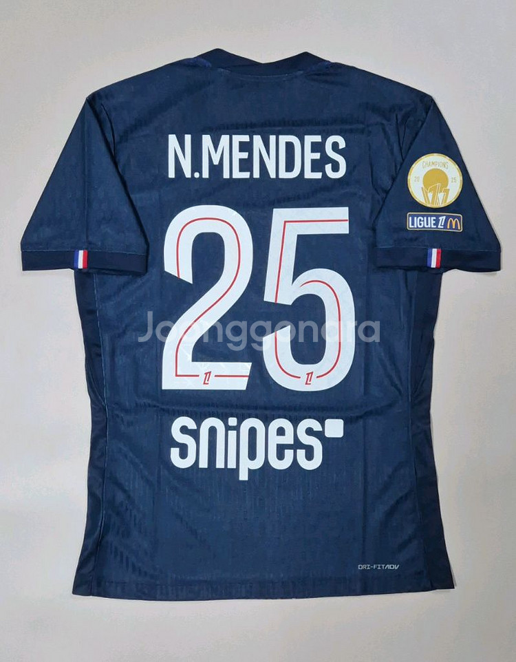 25 26 파리생제르맹 홈킷 누누 멘데스 유니폼 L--1