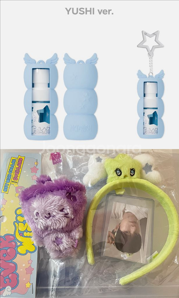 유우시 컬러 프래그런스 원가+위츄 머리띠+ 유우시 포카--0