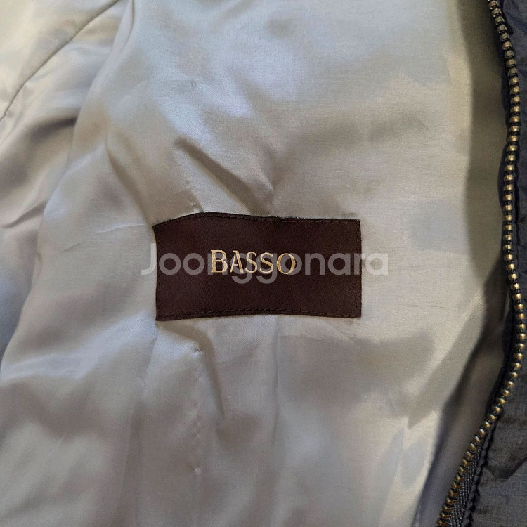 Basso 바쏘 네이비 퀄팅자켓 경량패딩 L(100)--4