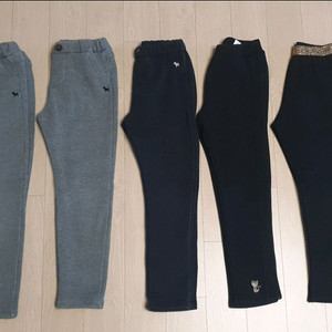 여아 기모레깅스 130사이즈 일괄