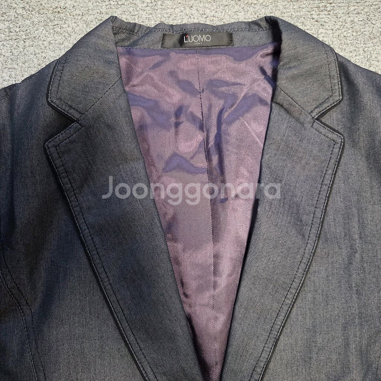 Luomo Itlay 코튼 블레이저 자켓 L(100)--1