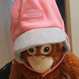 디스커버리 여아 겨울모자