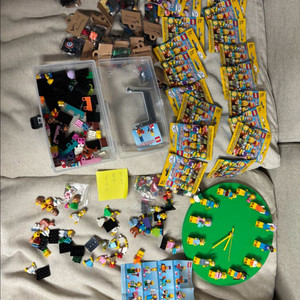 레고 심슨 미피 및 시계