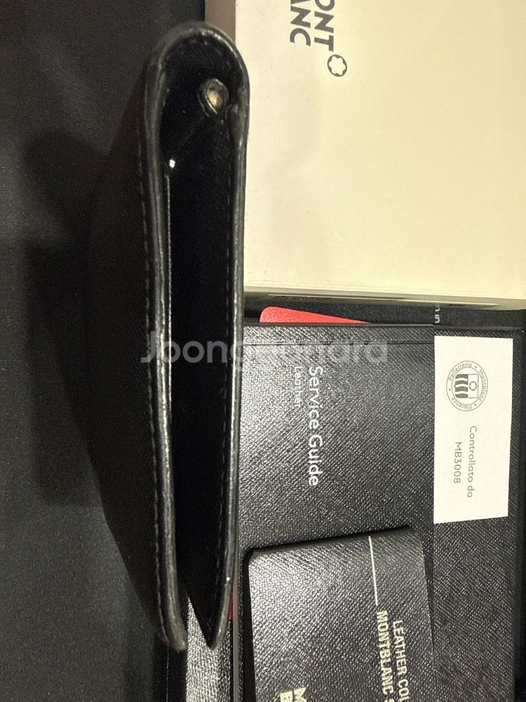 몽믈랑 머니클립 팔아요--2