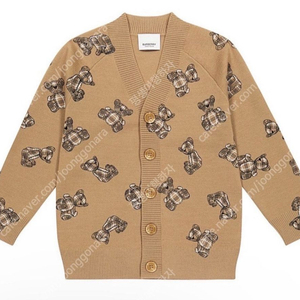 버버리 가디건 14y