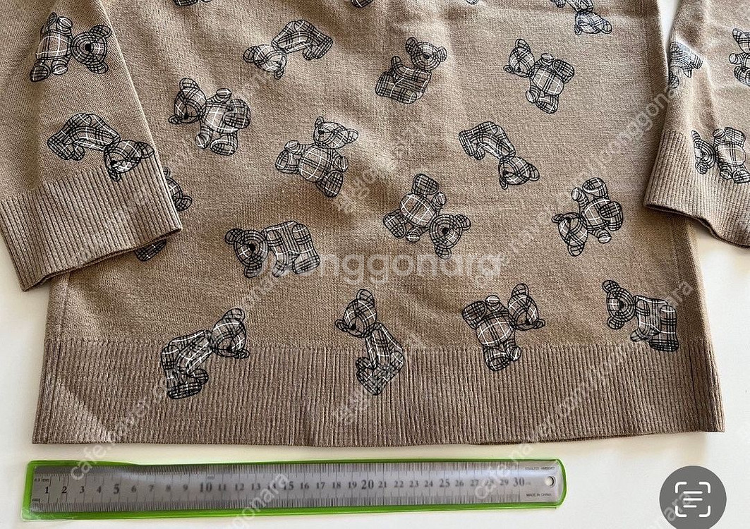 버버리 가디건 14y--4