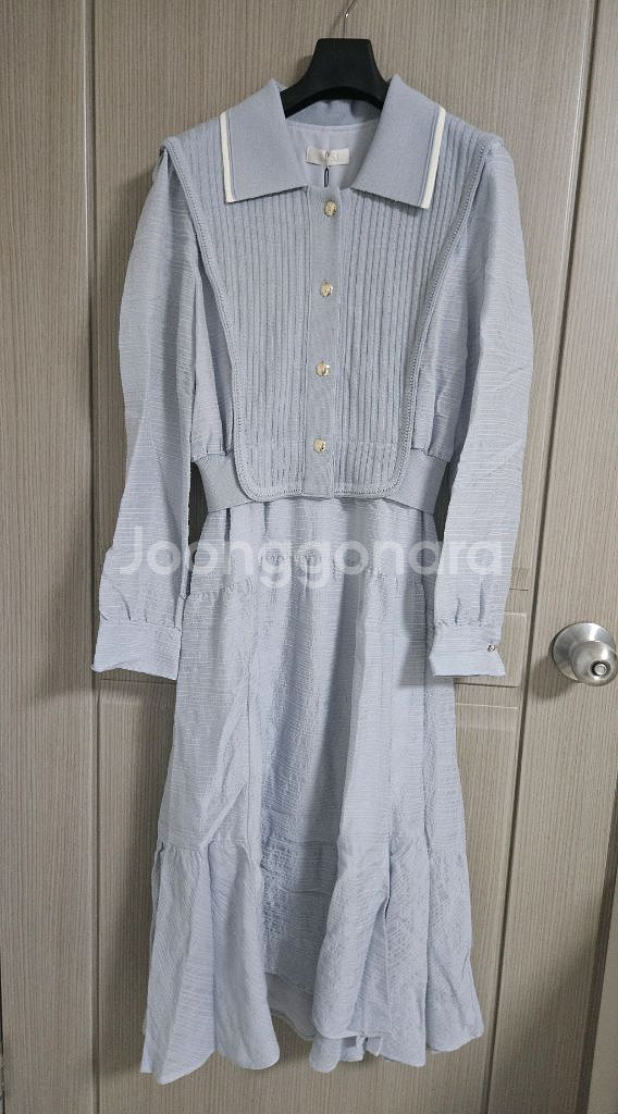 SJSJ 니팅블록레이스드레스 랑방 타임 마인 더캐시미어--1