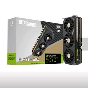 조텍 5070ti solid oc 미개봉 새상품