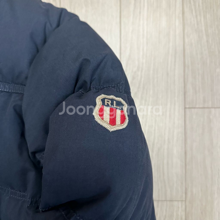 폴로 성조기 양면 리버시블 패딩--2