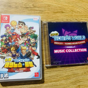 스위치 버전 슈퍼테크노스월드 특전포함 팝니다