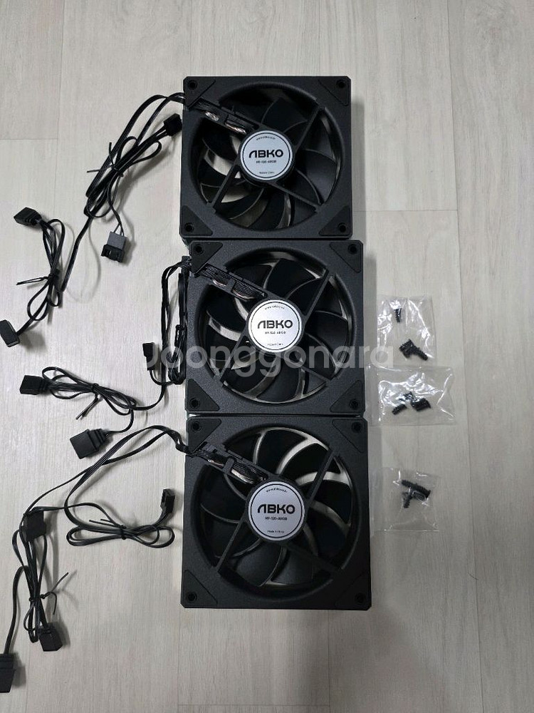 앱코 H9 120 ARGB PWM 3개 팝니다--1