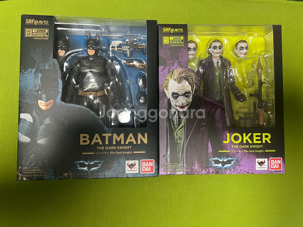 반다이 shf 다크나이트, 조커 2종 미개봉 일괄--0