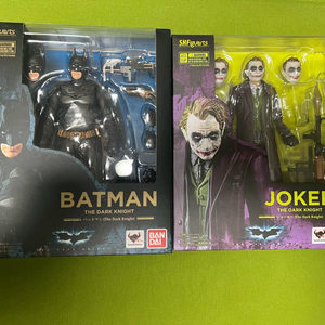 반다이 shf 다크나이트, 조커 2종 미개봉 일괄