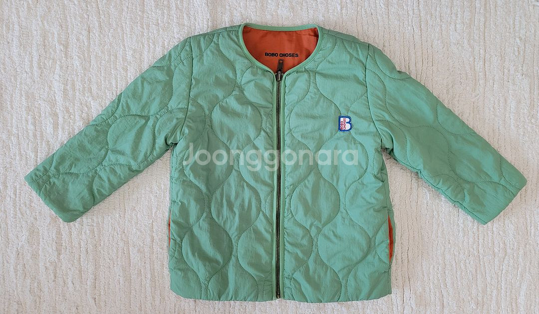 보보쇼즈 4-5y 리버시블자켓 반값택포 4.5(최종가)--0