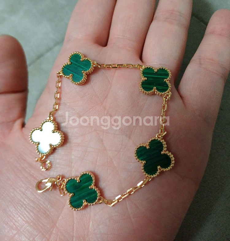 반클리프 팔찌. 귀걸이--9