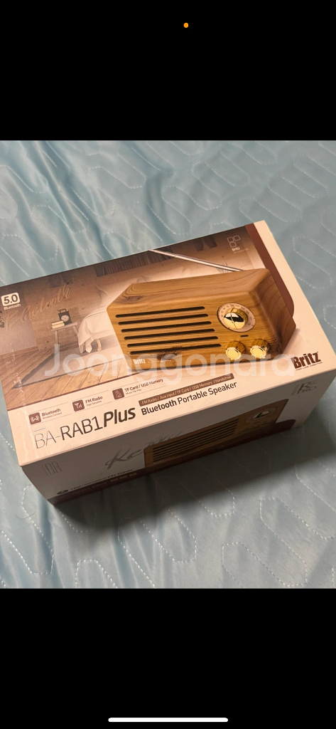 새상품)브리츠 블루투스스피커 라디오BA-RAB1 Plu--0