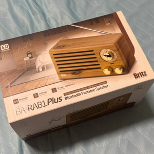 새상품)브리츠 블루투스스피커 라디오BA-RAB1 Plu