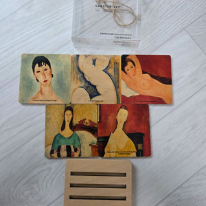 라마샵 모딜리아니 코스터 세트 미사용