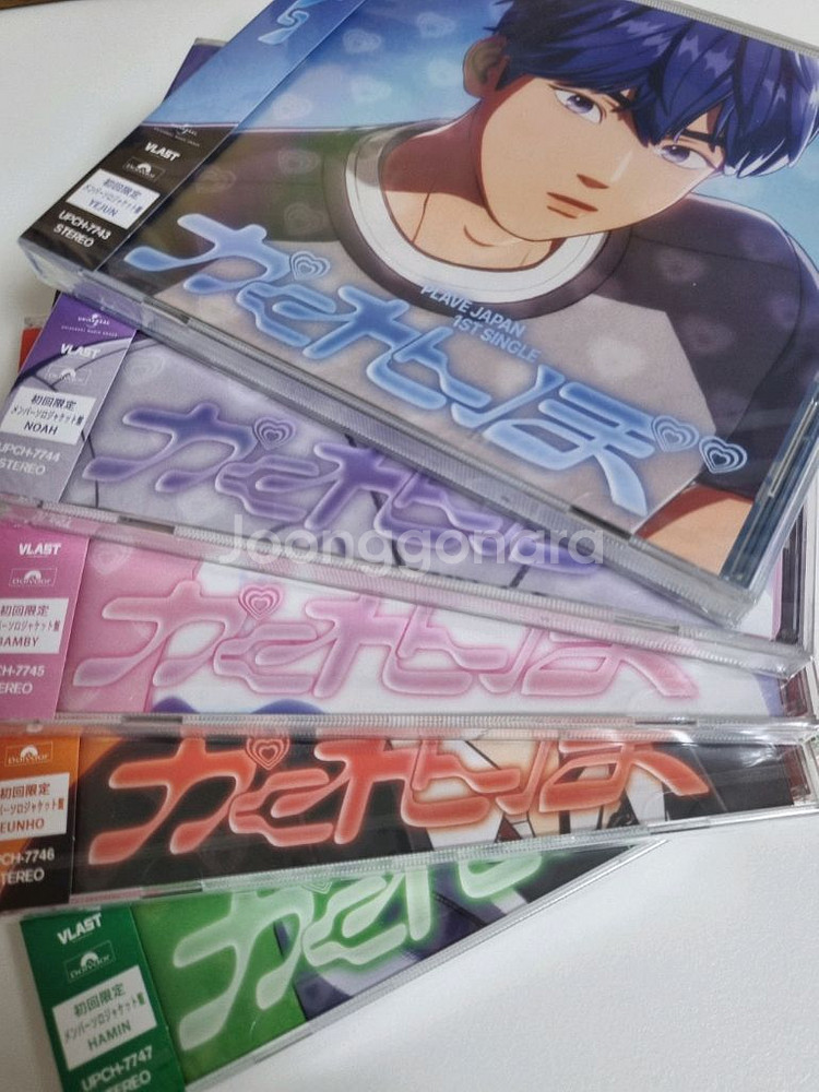 플레이브 카쿠렌보 앨범 멤버반 5종 (유닛포카 드볼세트--0